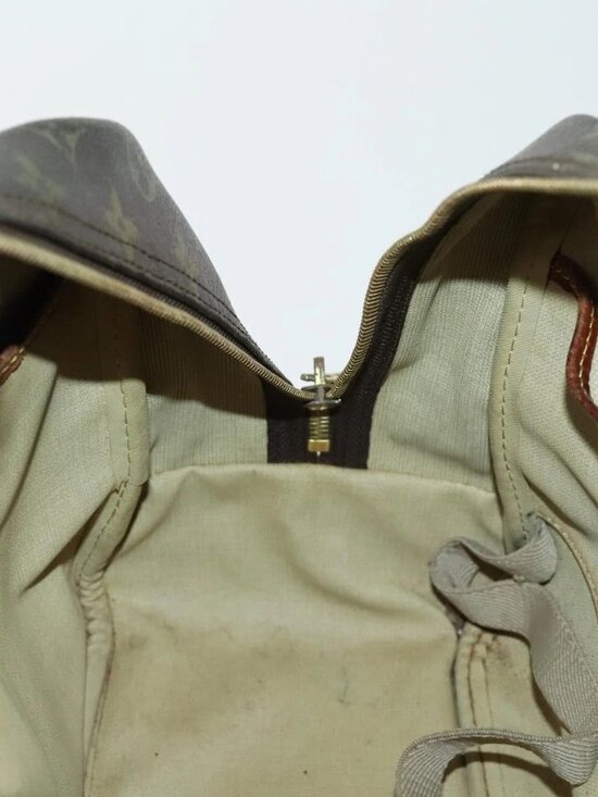 LOUIS VUITTON Monogram Deauville Hand Bag M47270 LV Auth ka1385 - Picture 10 of 16